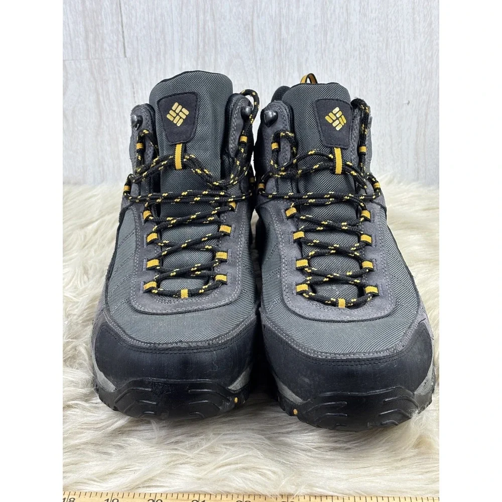 Columbia Granite Ridge Mid Waterproof Hiking Boots Gray Mens 15 Omni Tech